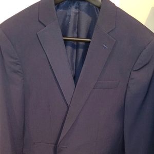 Mens Suit. Dark Blue. Blazer: 40R Pants: 32x34